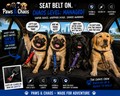 Paws & Chaos Adjustable Dog Car Seat Belt – Safe & Secure Travel Restraint